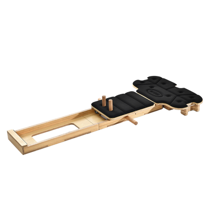 Drewniana multifunkcyjna deska do jogi i pilatesu Flowletic