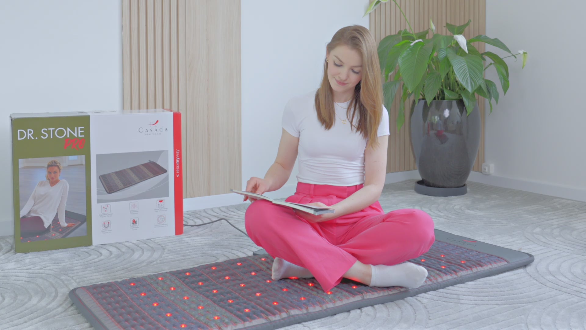 Load video: Video przedstawia materac grzejący Dr. StonePRO i jego cechy